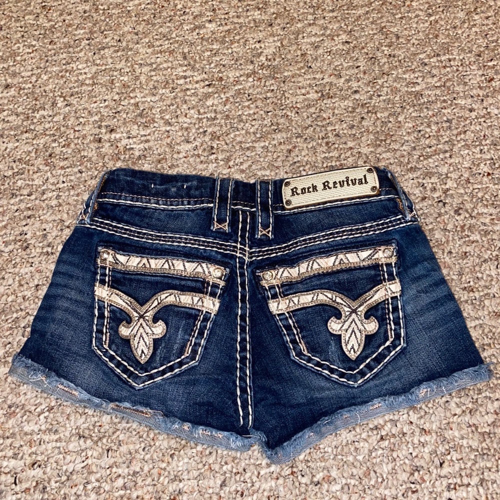 Rock Revival Denim Shorts